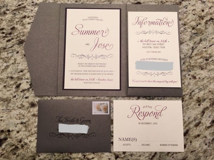 Show Off Your Invitations!!!!