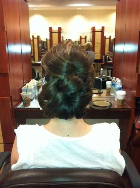 Wedding hair! lets see it