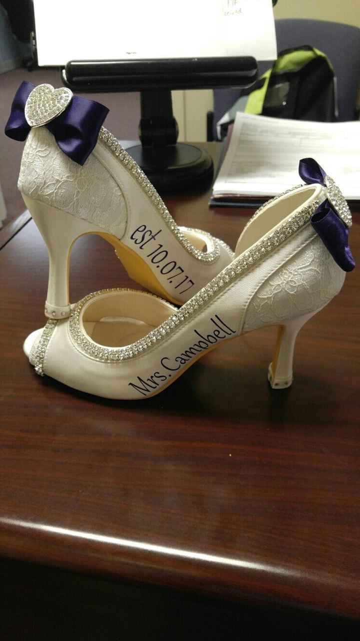 Shoes for bride