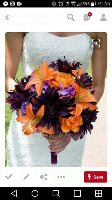 Wedding Colors for an October Wedding