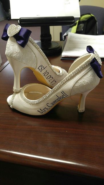 Shoes for bride