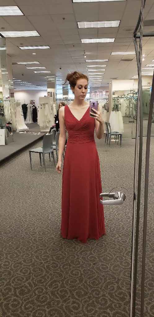 Bridesmaids Dresses - Red, White or Blue? - 1