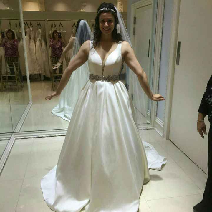 Let me see what you're wearing on your wedding day