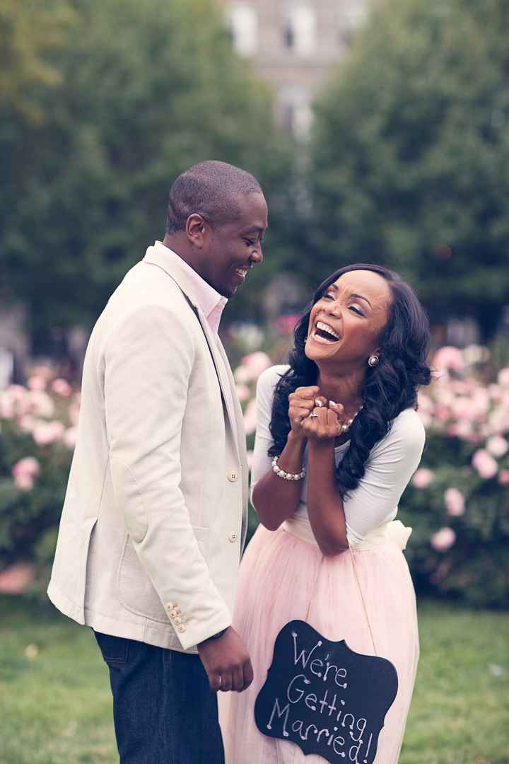 Let's see engagement pics!