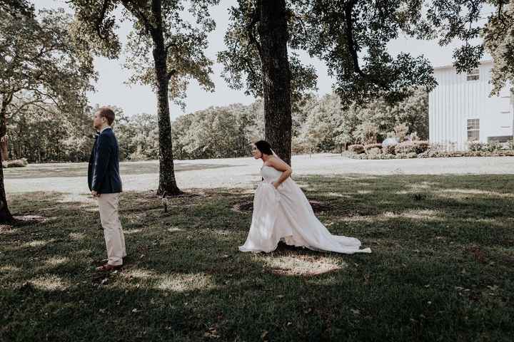 Sneaking up for that first look