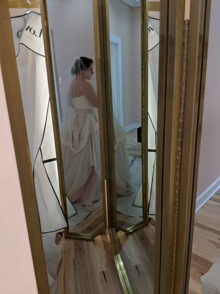  Picked up my dress today! - 1