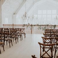 Our last-minute ceremony space