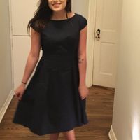 Front of Bridesmaid dress