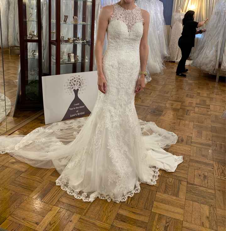 Let's see all the dresses you tried - good and bad - 1