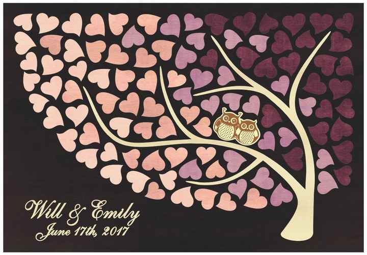 What are you doing for your guestbook?