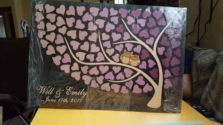 Wooden Guest Book Sign