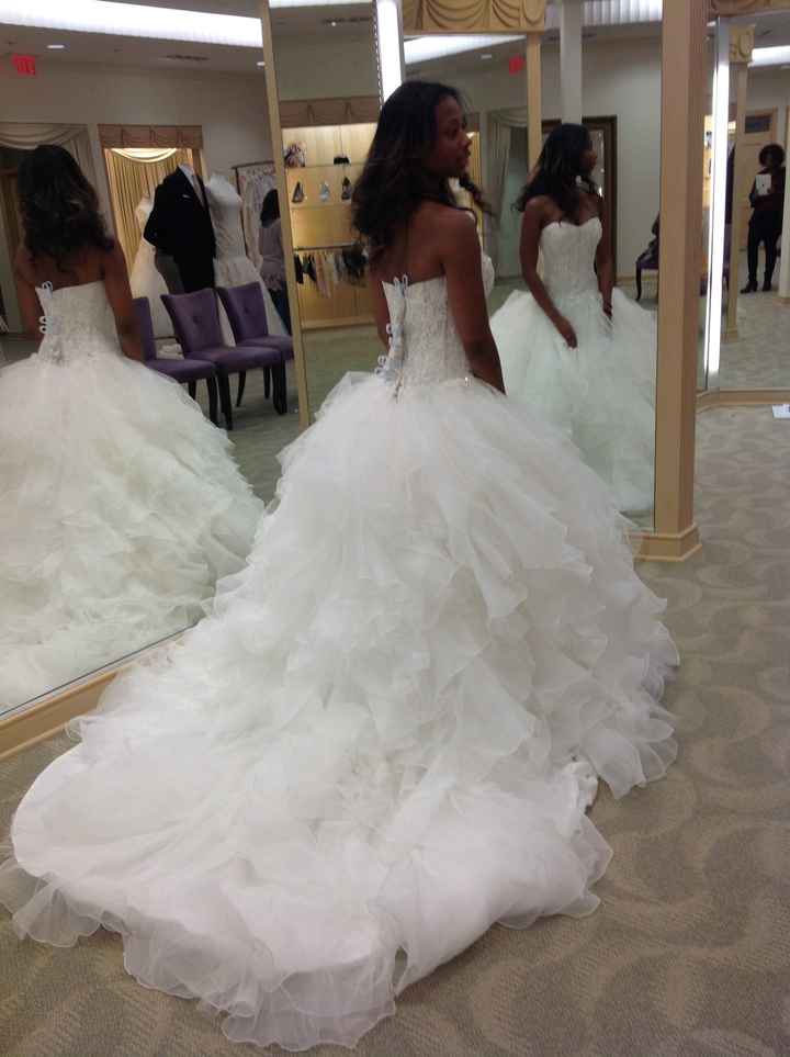 I rang the Bell and Said yes to the dress!! Lets see some of your dresses!!