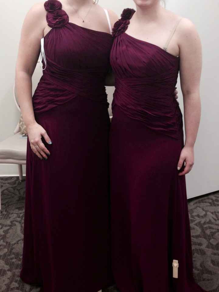 Let's see those dresses!
