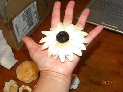 Wooden roses!!