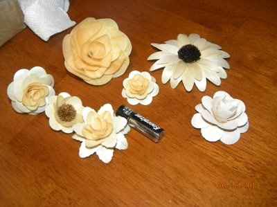 Wooden roses!!
