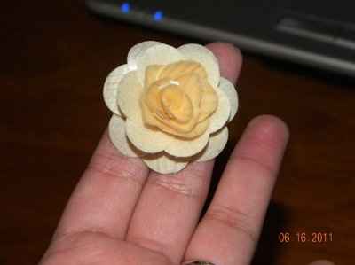 Wooden roses!!