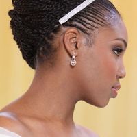 Calling all (African American) Natural hair brides,what is your wedding day hairstyle ?
