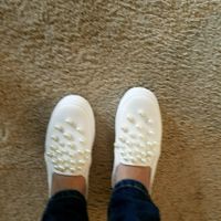 Did anyone wear sneakers on their big day? - 1