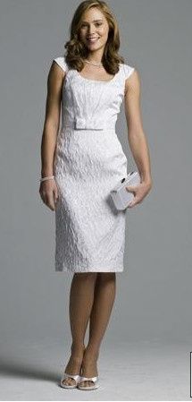 Any girls with short/tea length bridal gowns?