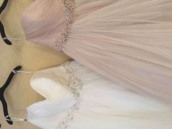Second thoughts on my dress
