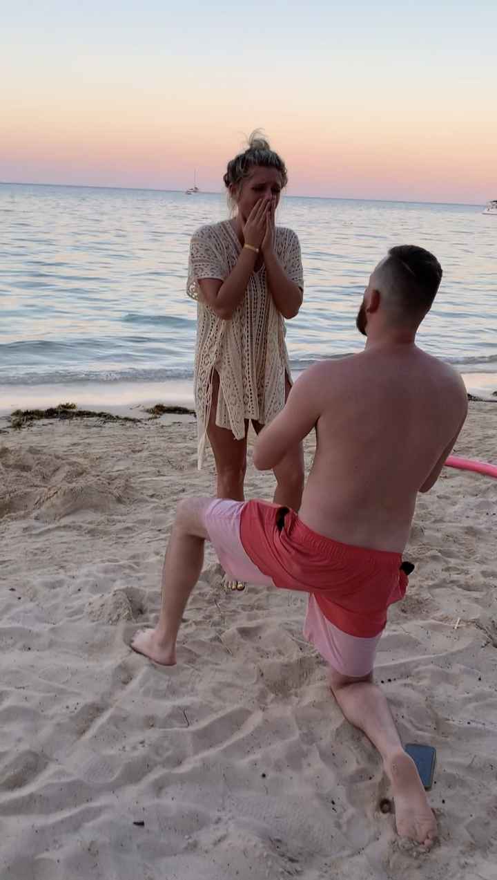 Was your proposal a surprise? Or did you see it coming?? 💍 - 1