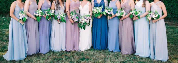 Mismatched bridesmaid dresses? 7