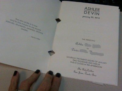 some of the DIYs from my wedding