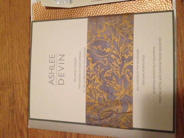 Letterpress Invitations...