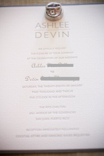 Letterpress Invitations...