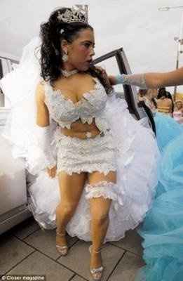 Just found the classiest wedding dress I've ever seen..