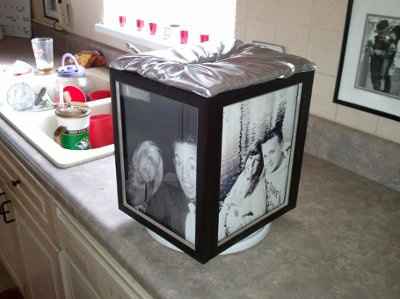 Made my own card box!!!! PICS!