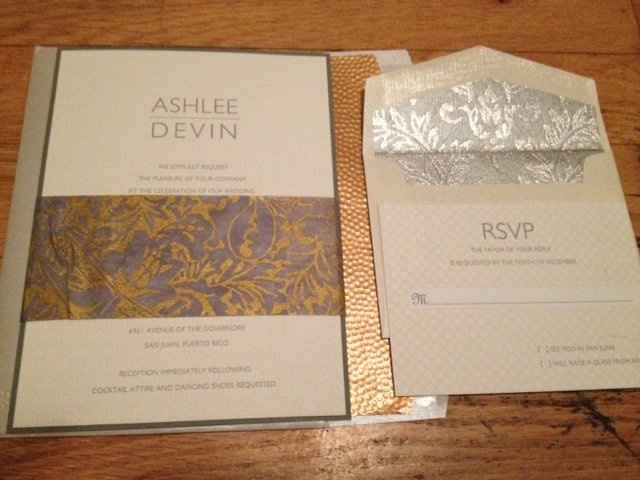 Letterpress Invitations...