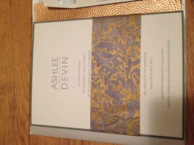 Letterpress Invitations...