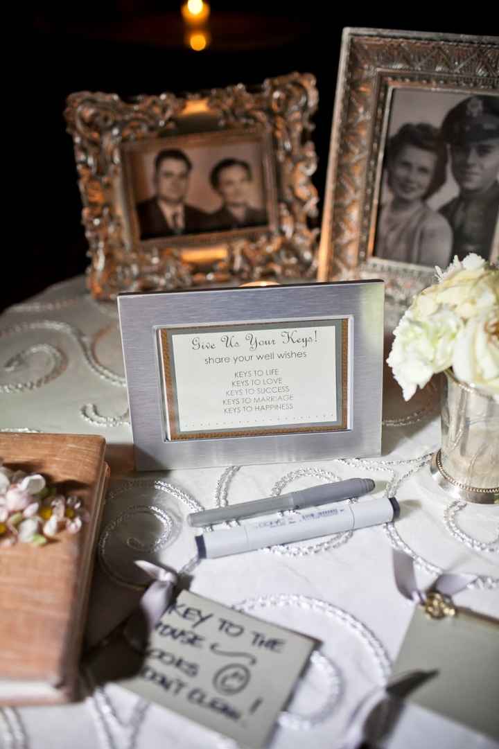 ideas with vintage or skeleton keys!