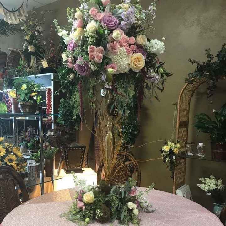 Fairytale/Garden themed centerpieces?