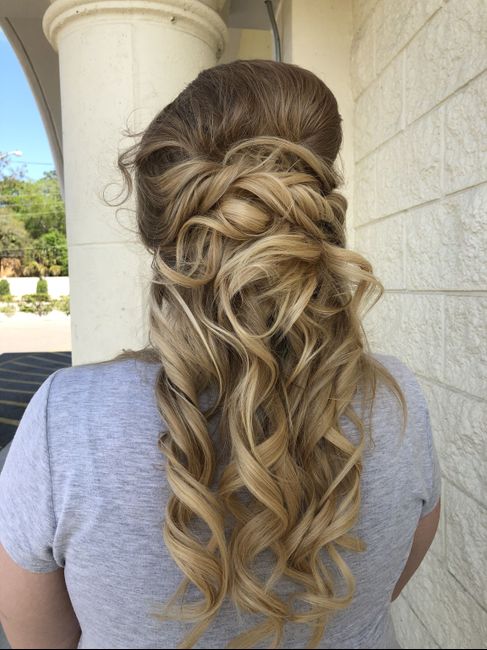 Hair and make up trial💜 - 3