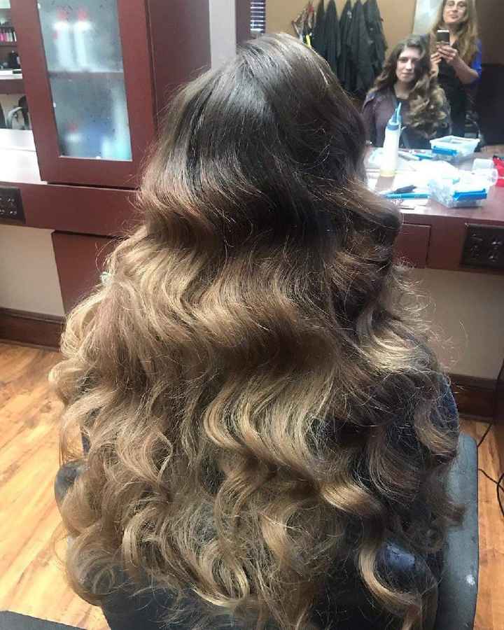 Had my hair trial yesterday - 2