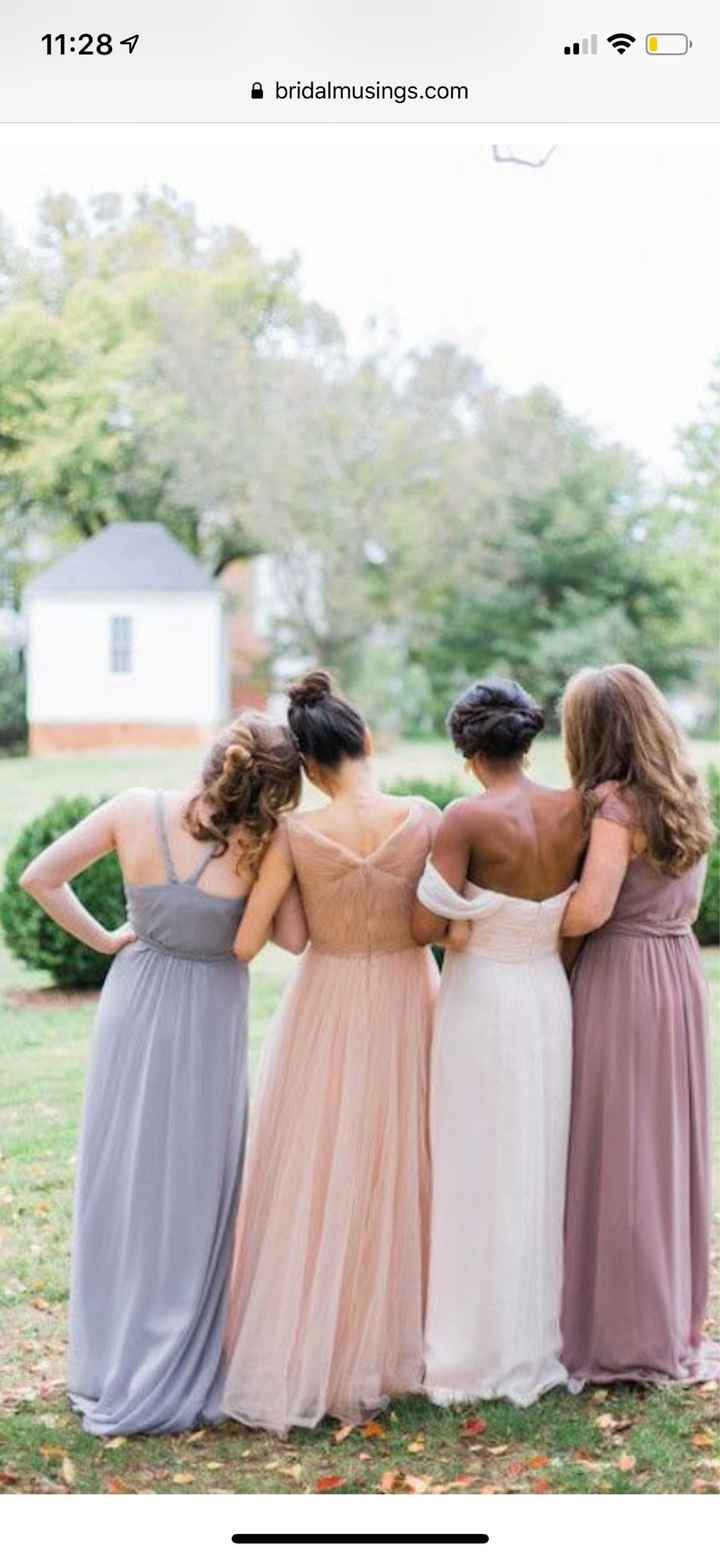 bridesmaids and bride Match? - 3