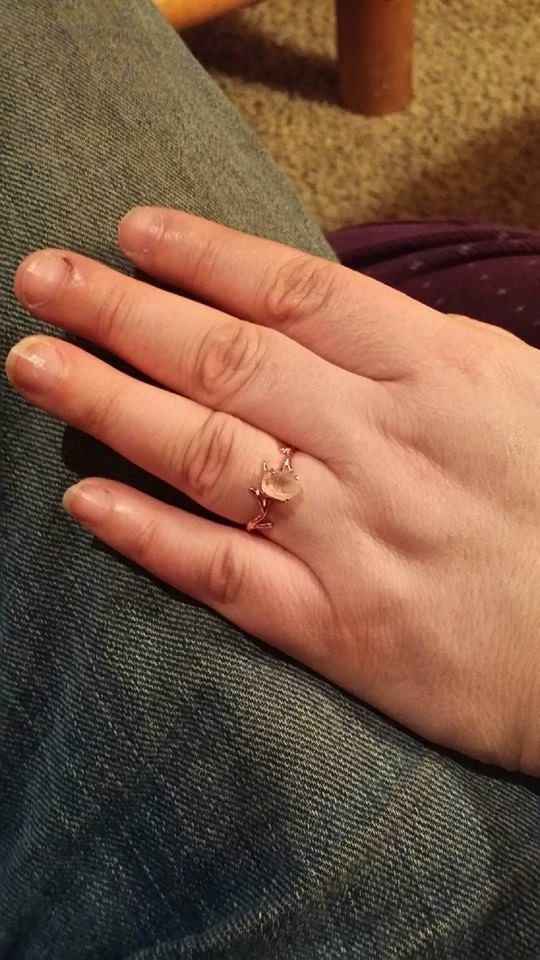 Lesson learn, living in fear; isn't living right.  Wear your rings ladies, show me your rings!