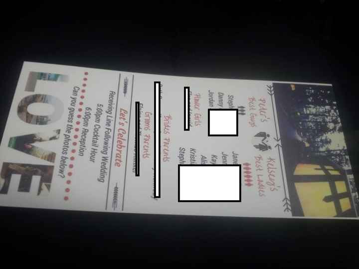 Ceremony Programs