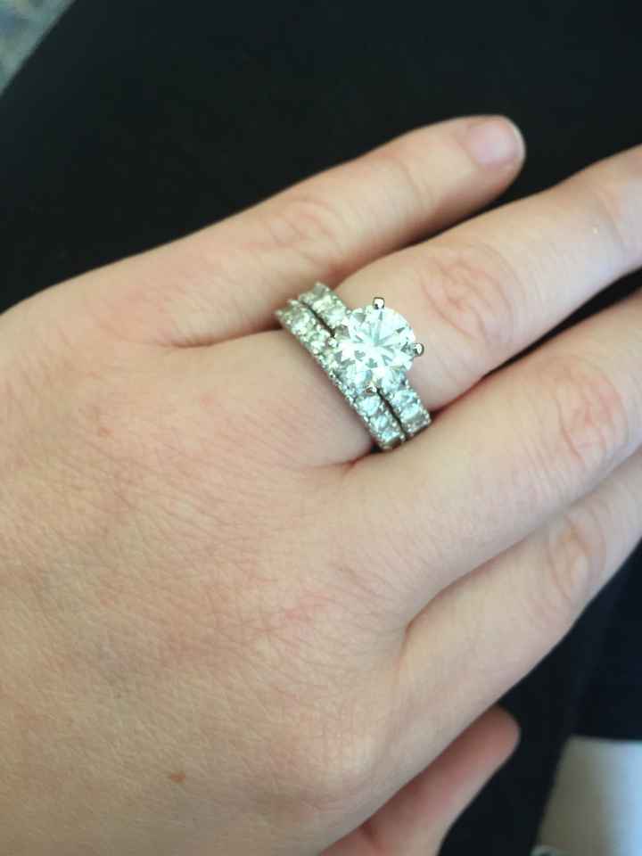 Let's see those beautiful rings lady's!