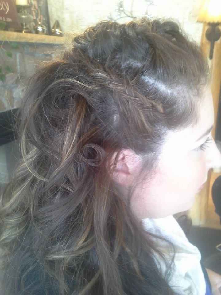 Hair and Make up Trial Today...what do you think? Suggestions?