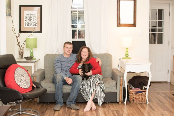 Engagement Pics with Dog!