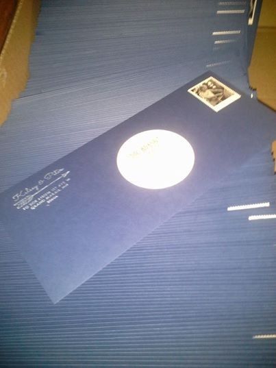 Dark Invitation Envelopes
