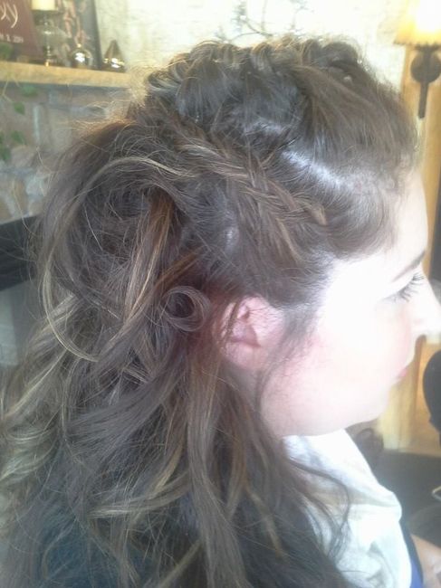 Hair and Make up Trial Today...what do you think? Suggestions?