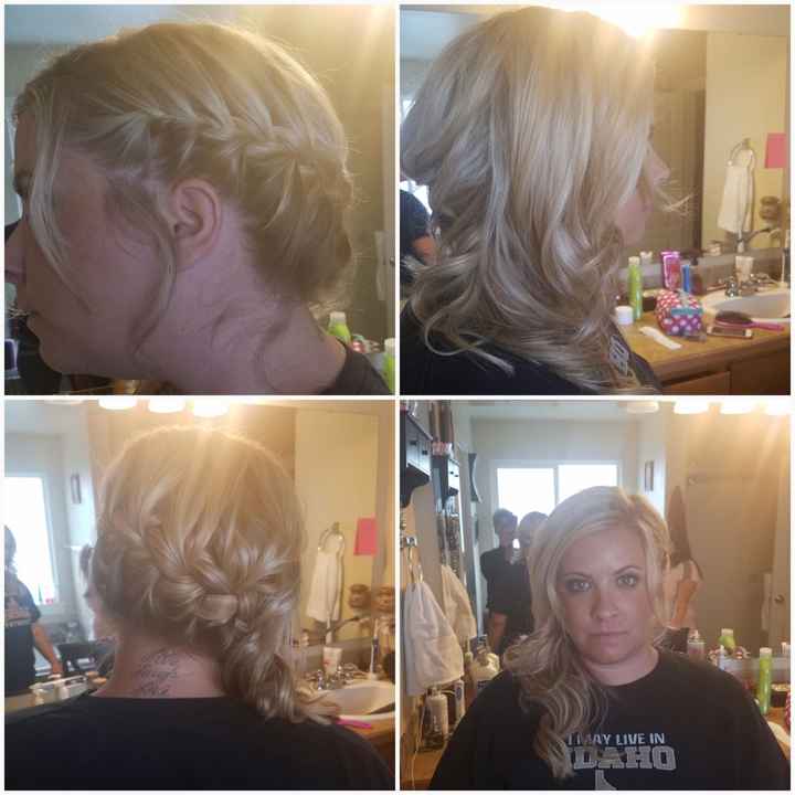 Hair and Make up trial