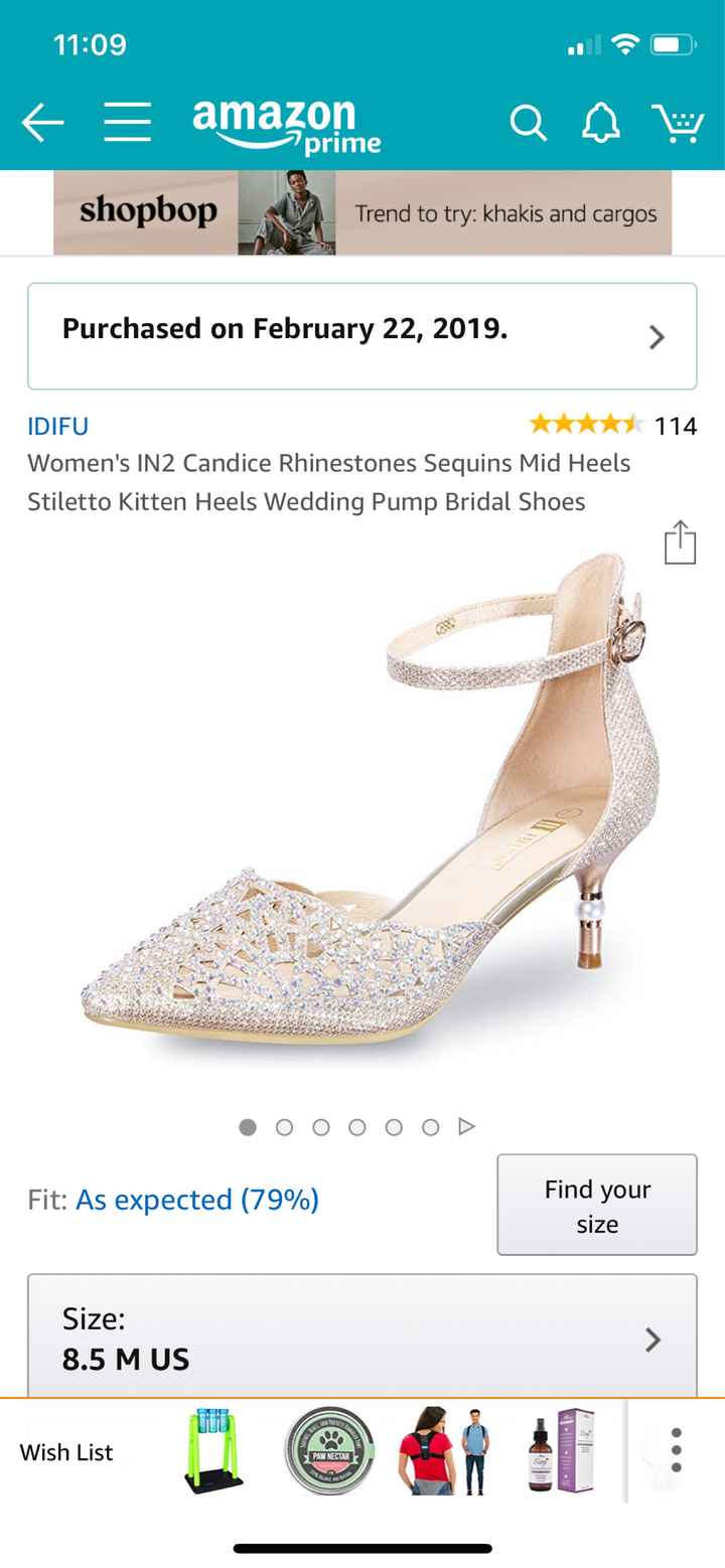 White or colorful wedding shoes? - 1