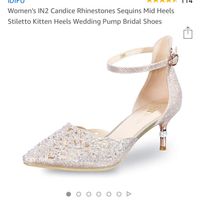 White or colorful wedding shoes? - 1