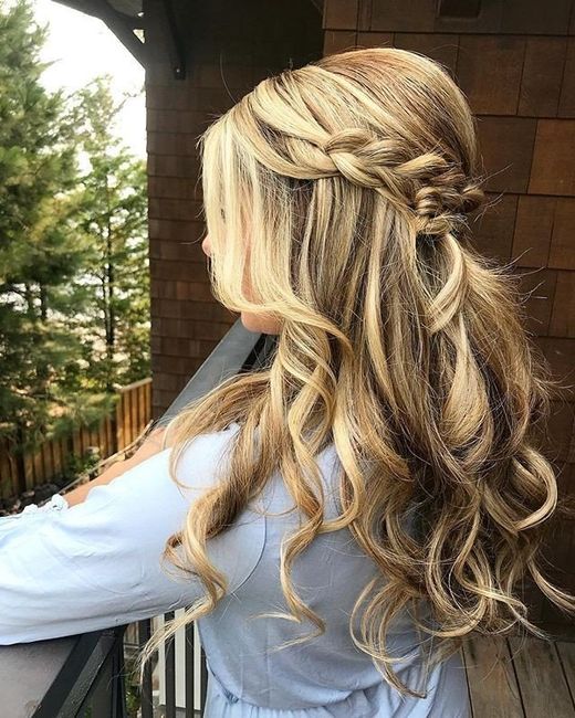 Braid Half Updo