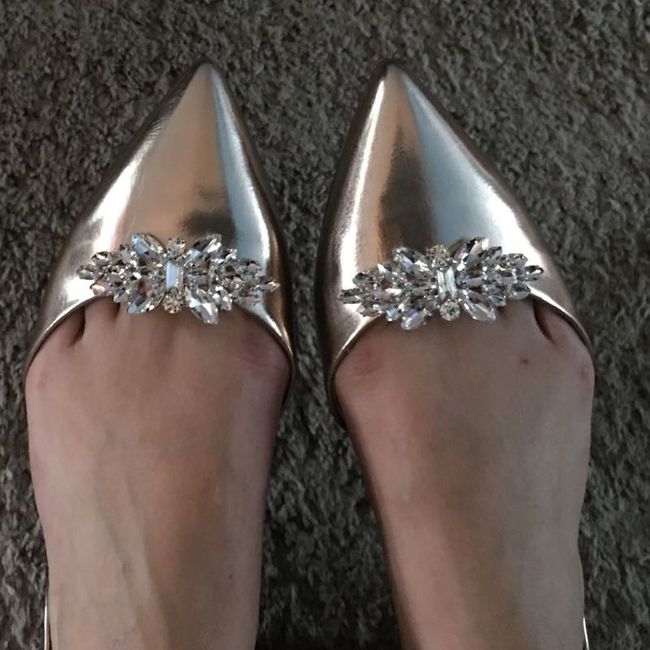 Footwear under the dress